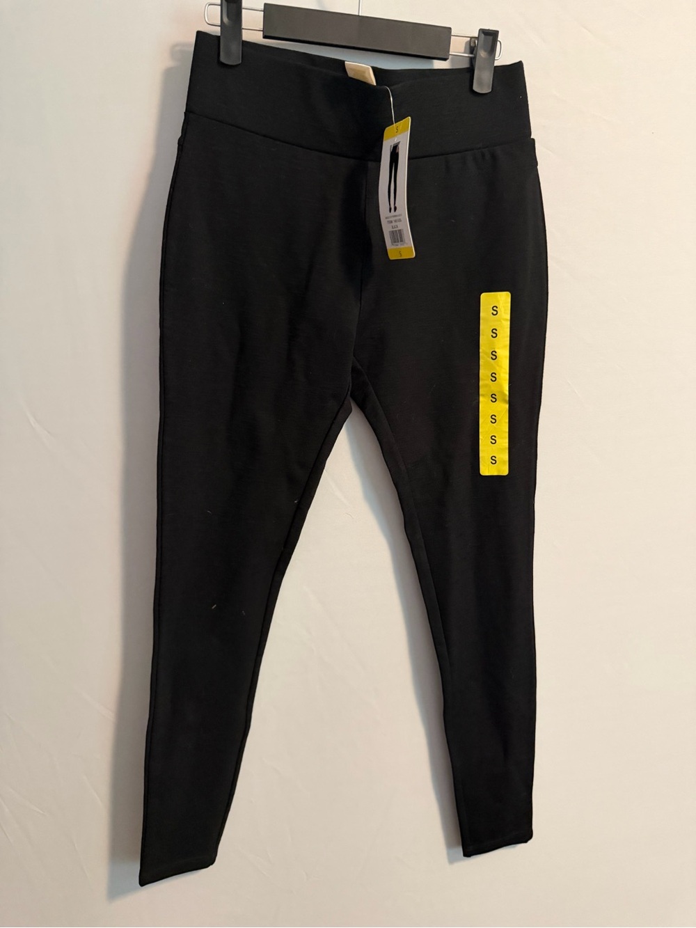Matty M Women's S Black High-Waist Leggings - Picture 3 of 8